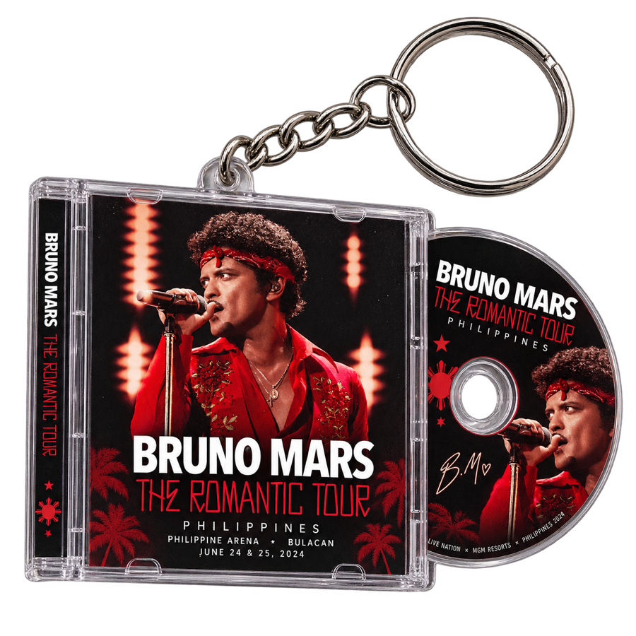 Reference design for the Bruno Mars CD keychain